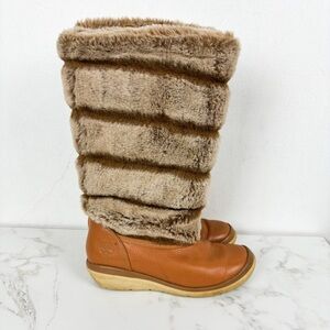 Timberland Women’s Kickadilla Faux Fur Winter Boots Sz 6
